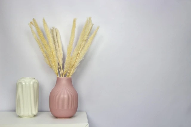 Pampasgras in einer Vase
